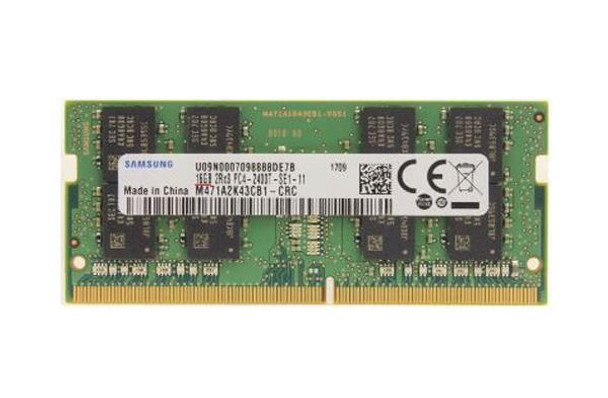 Samsung 16GB PC4-19200 DDR4-2400MHz non-ECC Unbuffered CL17 260-Pin SoDimm 1.2V Dual Rank Memory Module