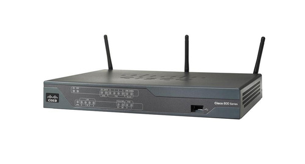 Cisco 888 G.SHDSL 4 x 10/100Base-TX LAN, 1 x ISDN BRI (S/T) WAN Router