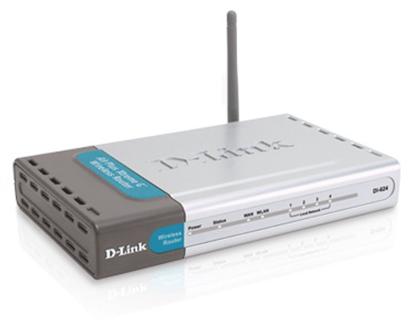 D-Link Super G with MIMO Wireless Router 4 x LAN 1 x WAN