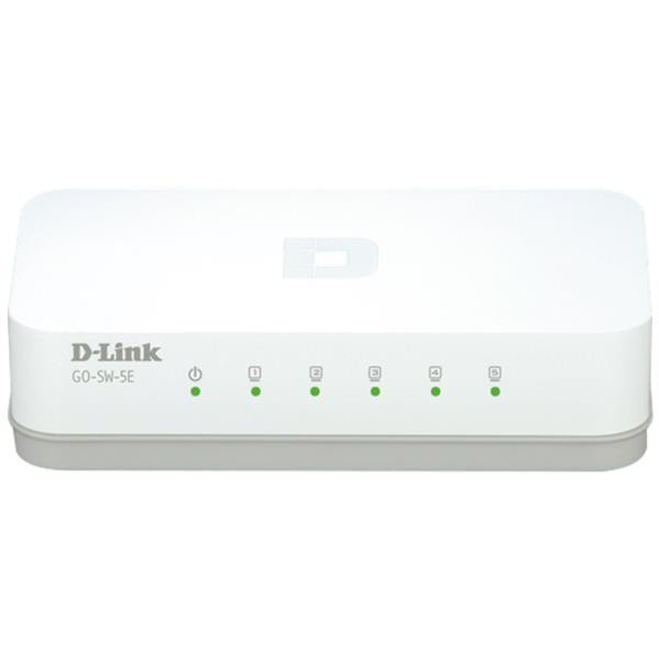 D-Link 5 Port 1Gbps 10/100Base-TX Fast Ethernet Easy Desktop Net Switch
