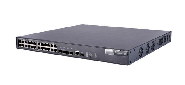 HP 5800-24G-PoE+ 24-Ports 10/100/1000 Layer-3 Managed Rack mounting Switch HP 5800-24G-PoE+ 24-Ports 10/100/1000 Layer-3 Managed Rack mounting Switch