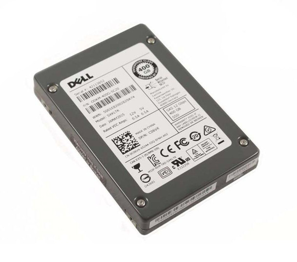 Dell 400GB SAS Mix Use Multi Level Cell (MLC) 12Gb/s 2.5 inch Hot Plug Solid State Drive (SSD)