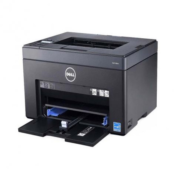 Dell 150-Sheet USB 2.0 10/100 Wi-Fi 802.11b/g/n Ethernet Wireless Color Laser Printer
