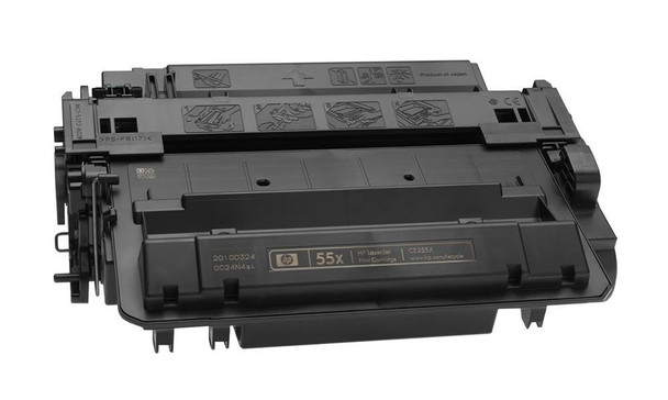 HP 55X Toner Cartridge Black 2 Pack