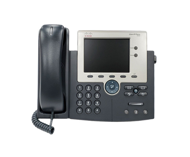 Cisco 7945G 2-Lines Dual-Port Ethernet 5-inch LCD VoIP Phone