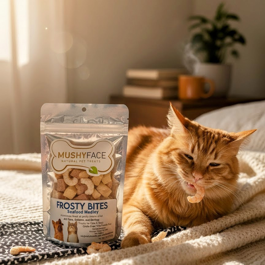 Frosty Bites Seafood Medley Treats - Mushyface Cookie Co