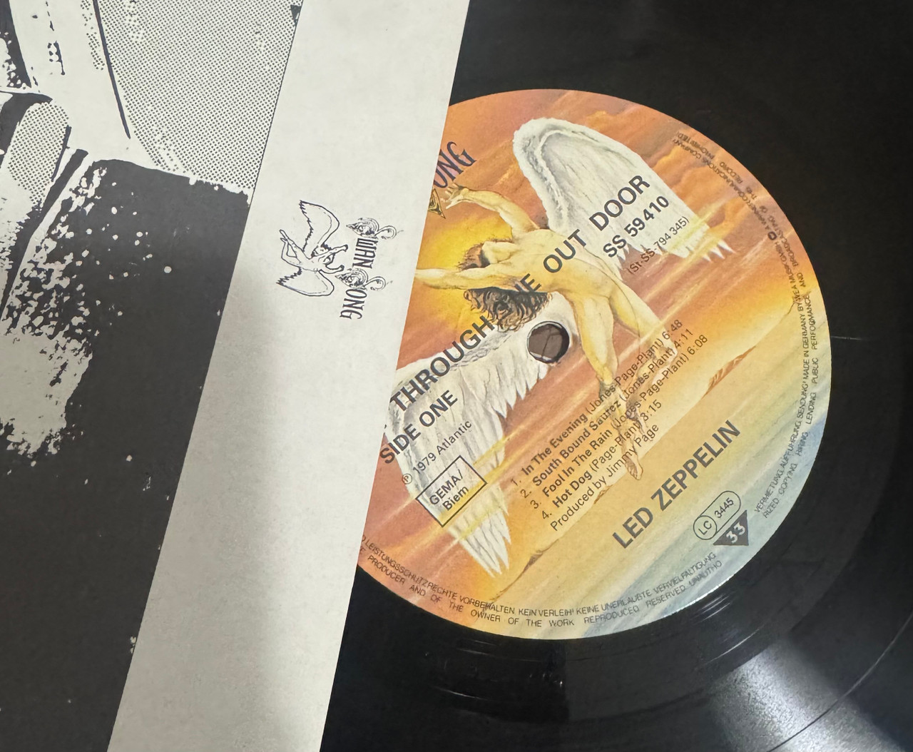 Led Zeppelin - In Through the Out Door (1979 Germany A Variant EX