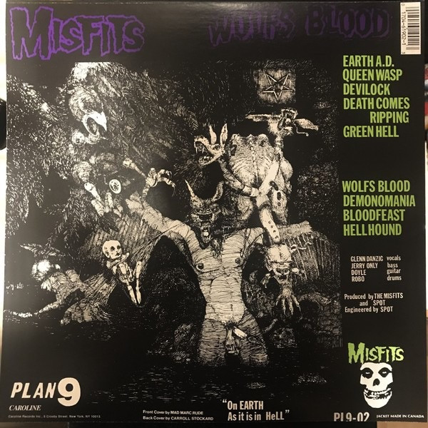 Misfits - Earth A.D. / Wolfs Blood (sealed 2020 reissue) - The