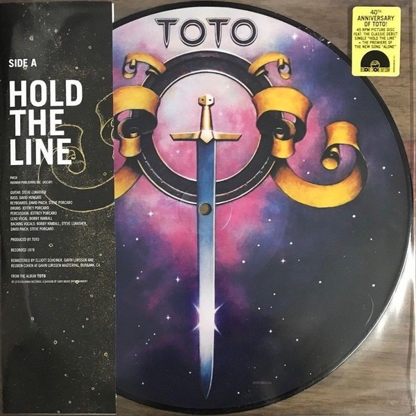 Toto - Hold The Line / Alone (Sealed) - The Record Centre