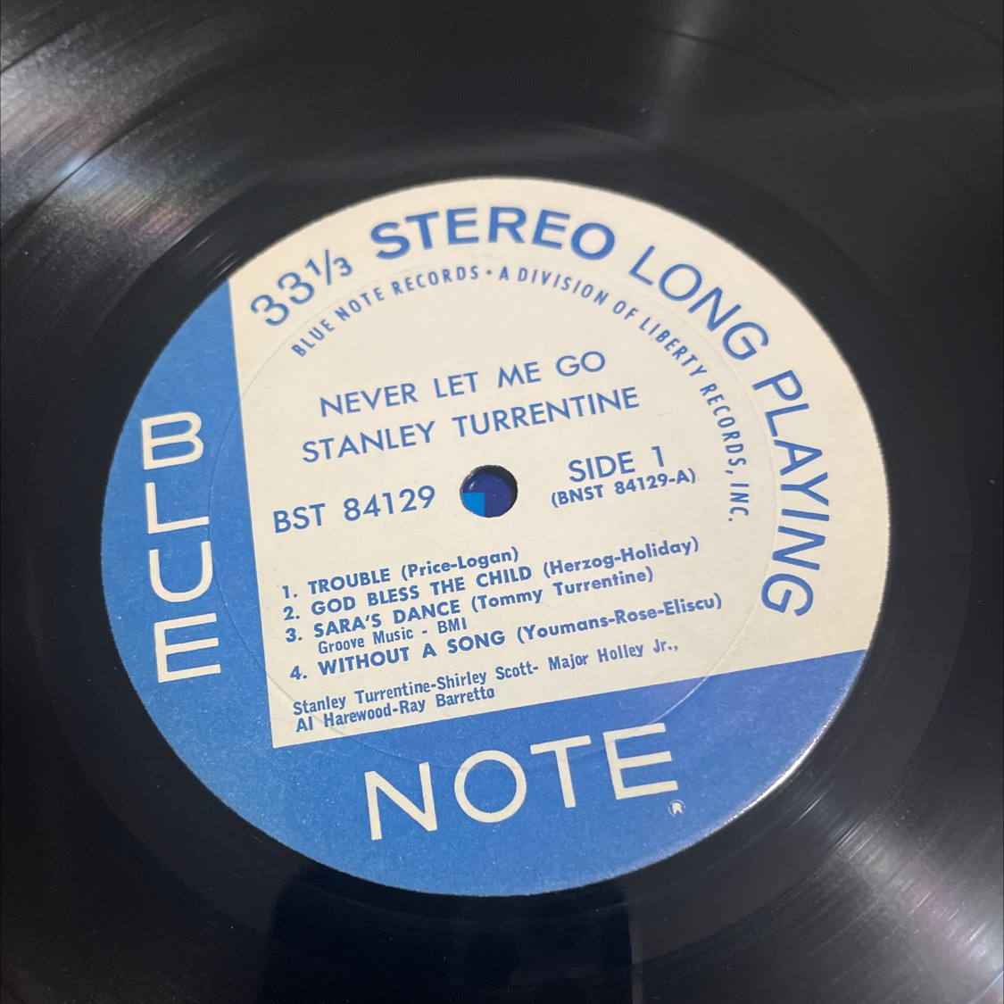 Stanley Turrentine - Never Let Me Go (1967 Liberty Blue Note