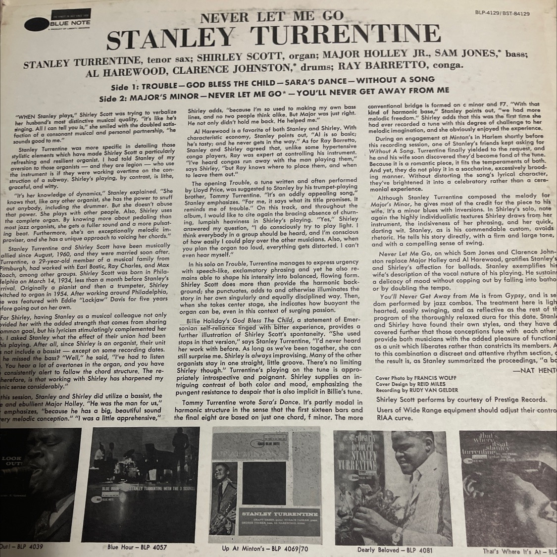 Stanley Turrentine - Never Let Me Go (1967 Liberty Blue Note