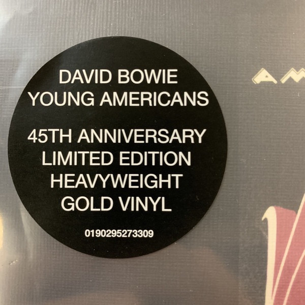 David Bowie - Young Americans ( limited edition 45th Anniversary on ...