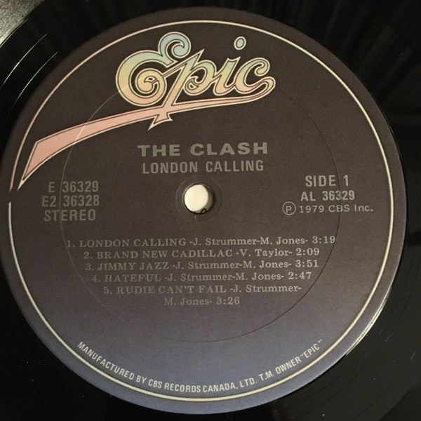 The Clash - London Calling (Cleanest 1st Pressing) - The Record Centre