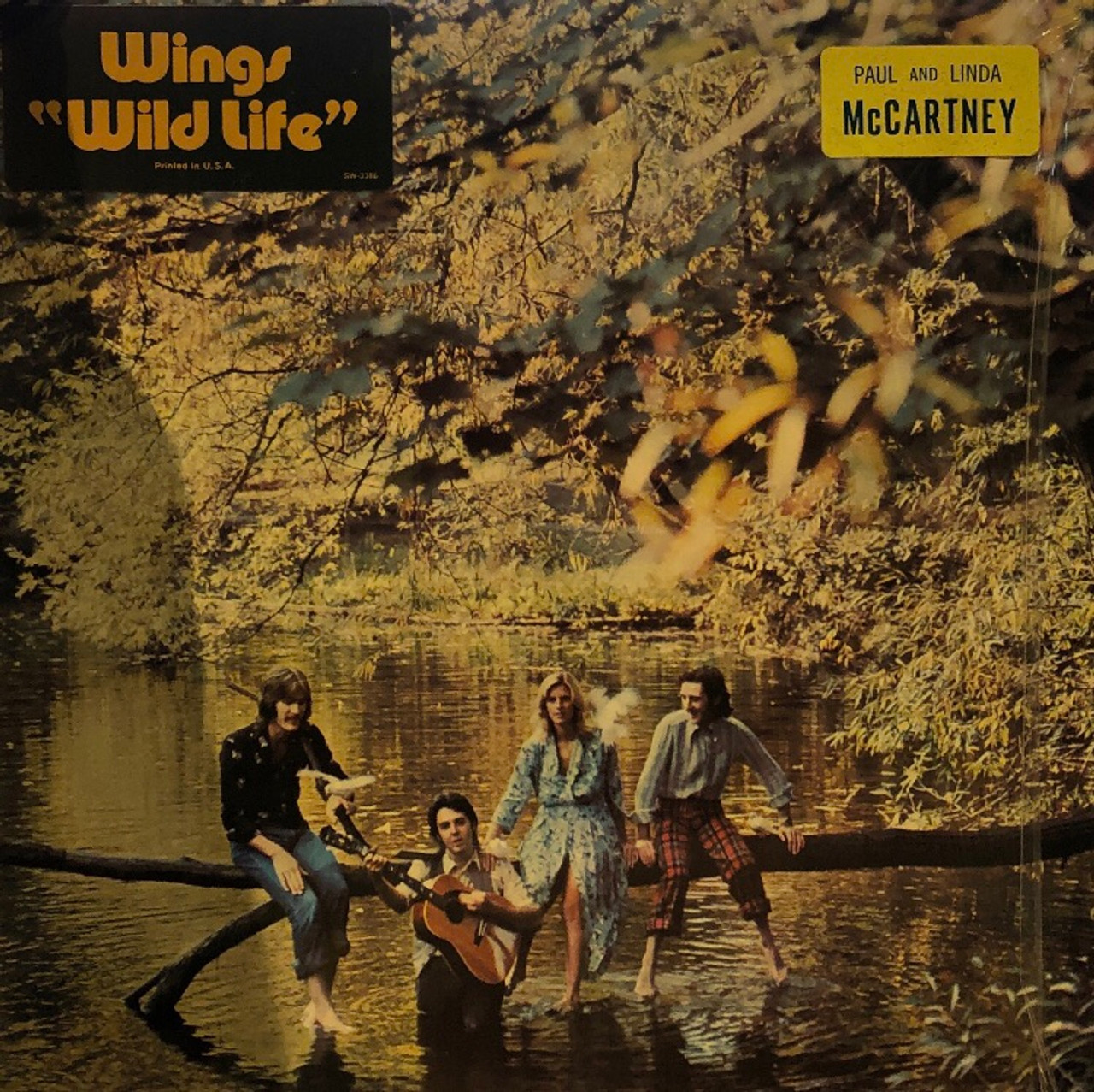 PAUL McCARTNEY WINGS WILD LIFE ポール マッカートニー LP レコード 