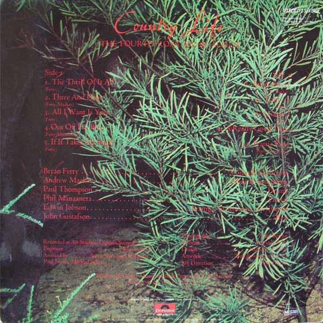 Roxy Music / Country Life UK盤LP Roxy Music / Country Life UK盤LP - メルカリ