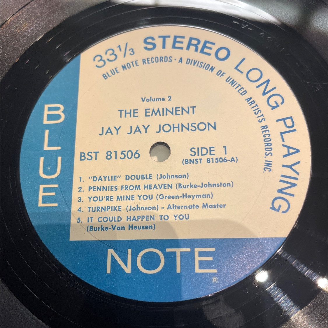 J.J. Johnson - The Eminent Jay Jay Johnson Volume 2 (United