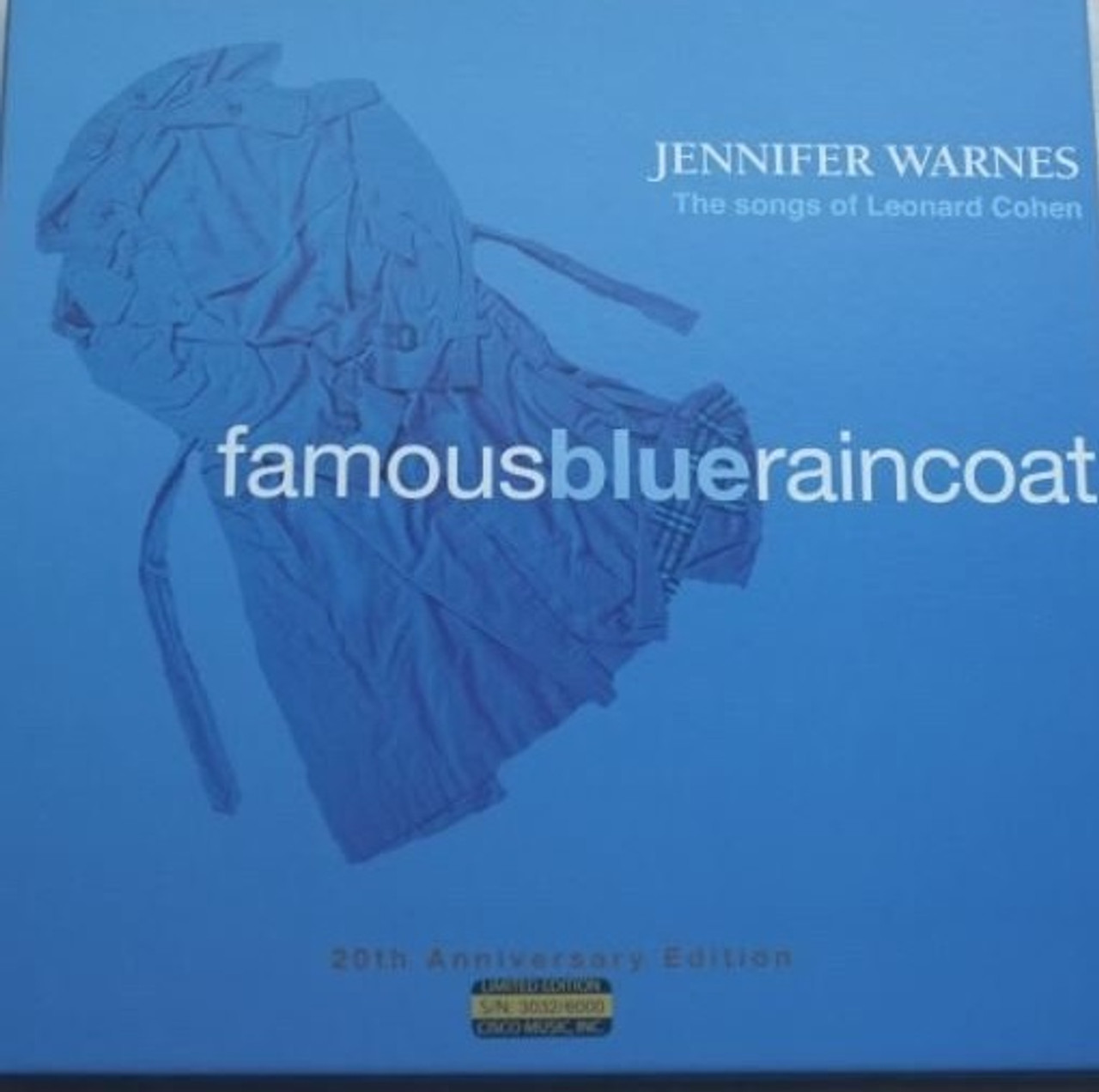 Music　Blue　rare　Tas　numbered　Cisco　3LP　45rpm　Raincoat　Limited　限定盤　Jennifer　Famous　Warnes　超高音質　貴重　Listed-