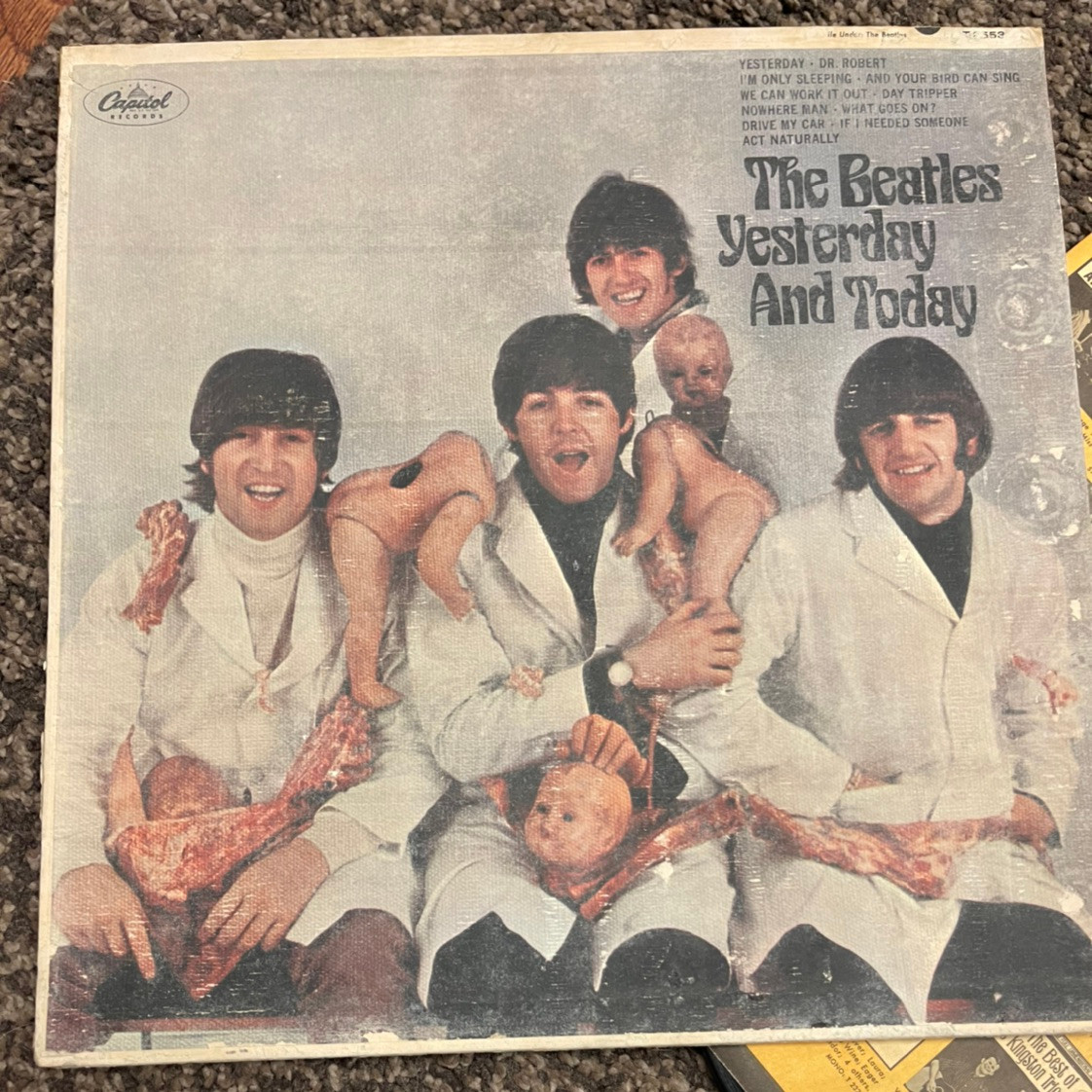 The Beatles - Yesterday And Today (1966 Mono Third State Butcher
