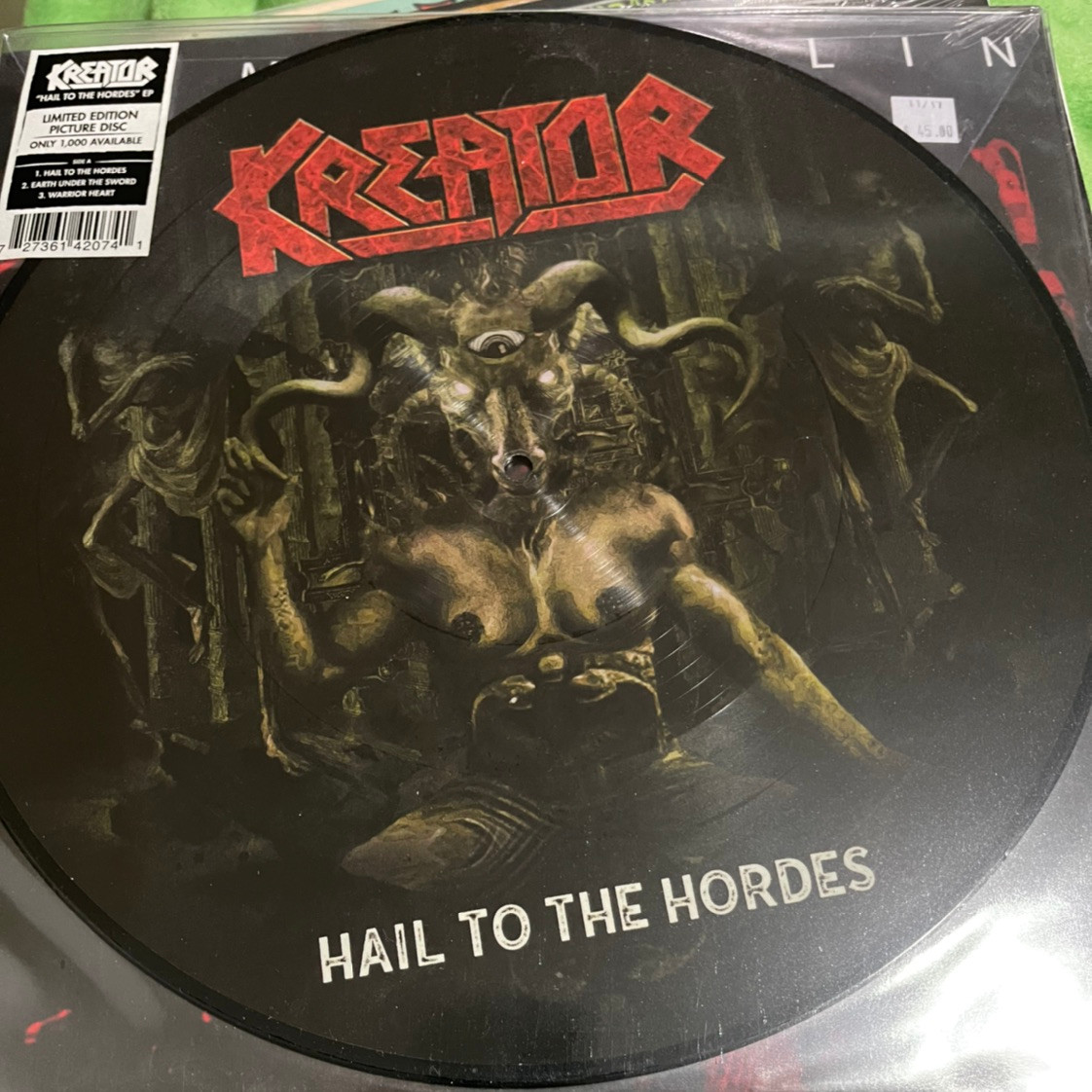 KREATOR クリエイター HAIL TO THE HORDES レコード NzUtMjk3My5qcGVn.jpeg