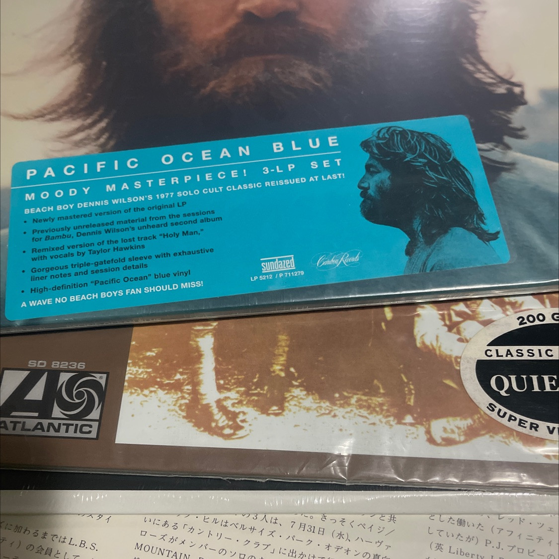 Dennis Wilson - Pacific Ocean Blue (2008 Sealed on Translucent