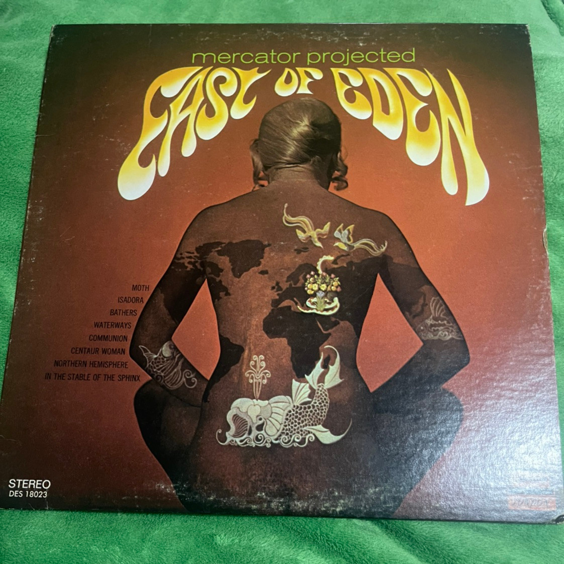 East Of Eden - Mercator Projected (1969 Canadian pressing) - The