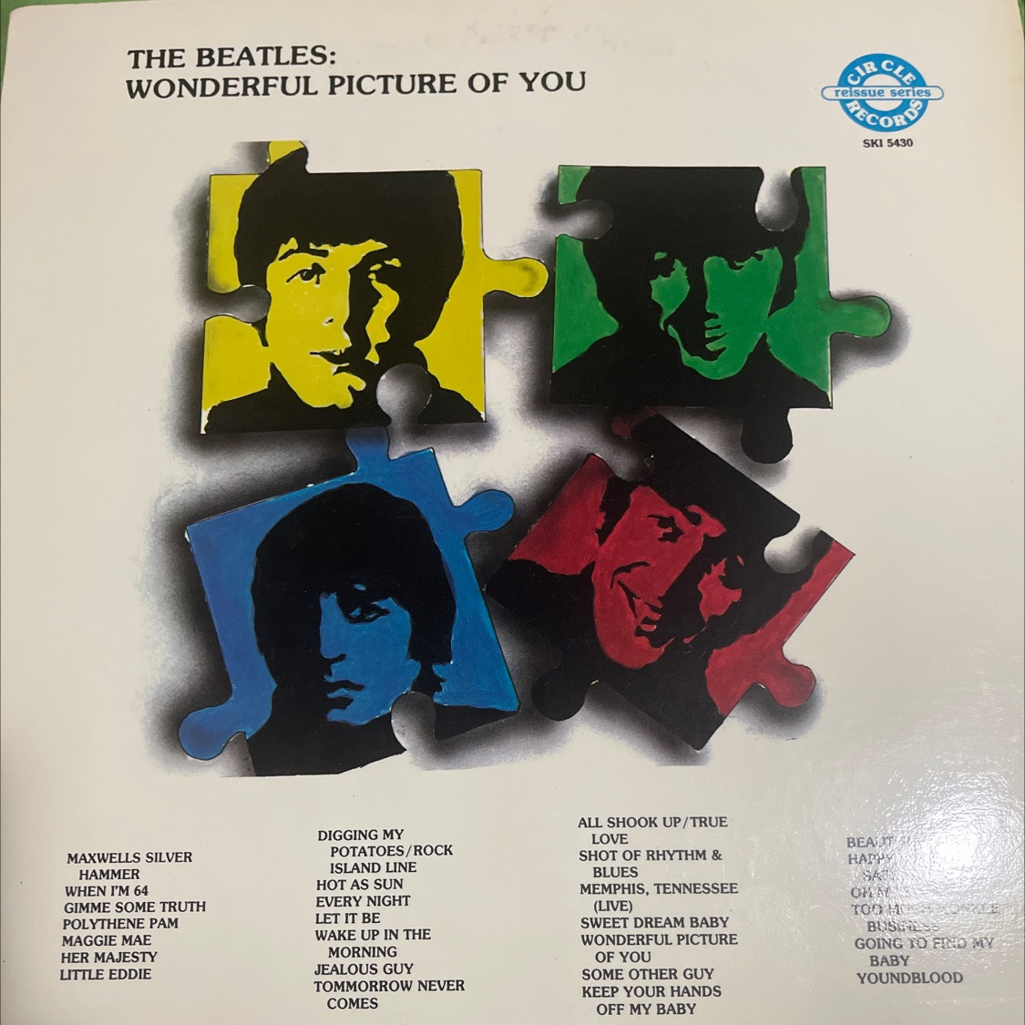 洋楽 The Beatles Wonderful Picture of You1981 The Beatles - Wonderful Picture Of You (Clean Bootleg on Circle