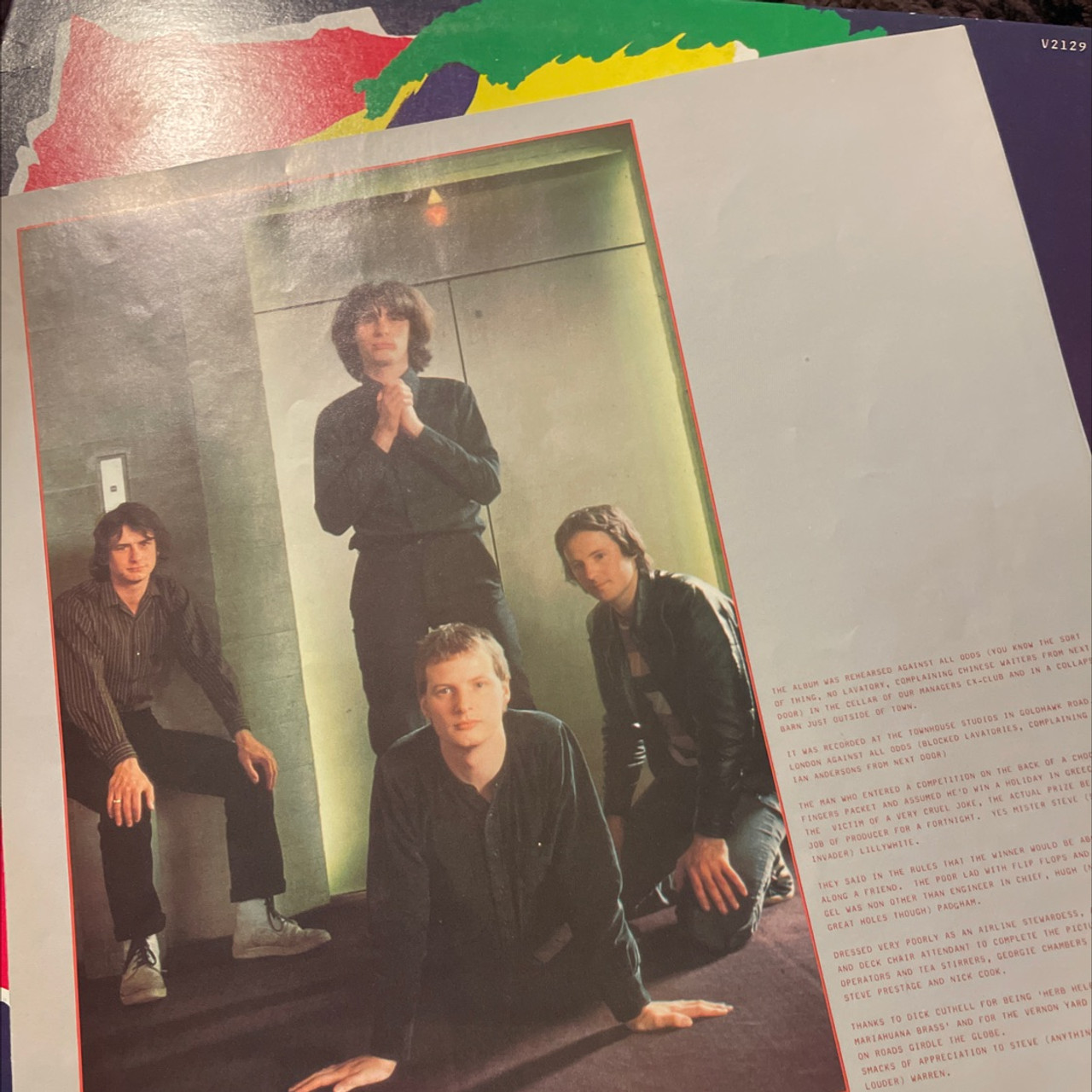 XTC Drums And Wires (1979 with insert EX/EX) The Record Centre