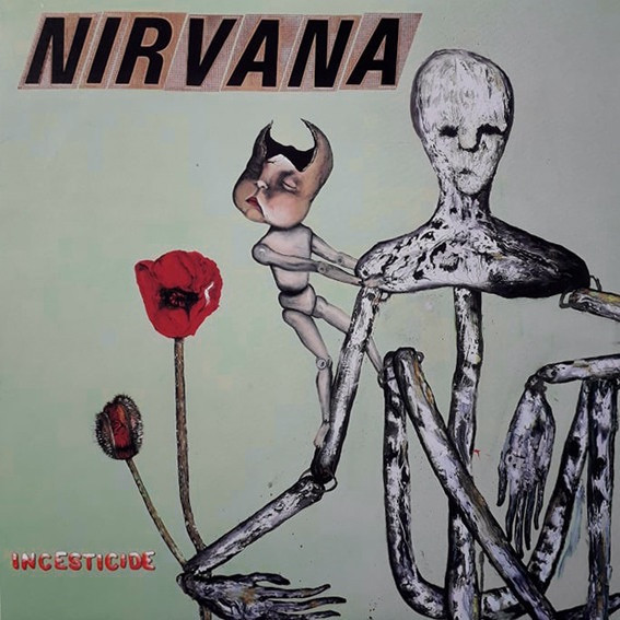 Nirvana - Incesticide (Grail - NM 1992 Blue Swirl Vinyl) - The