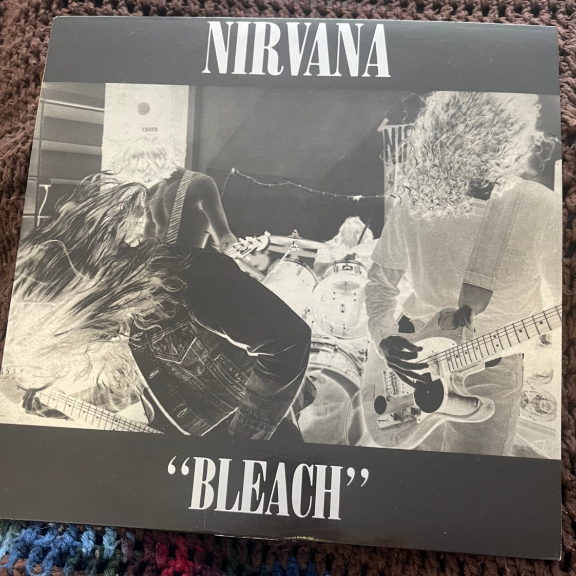Nirvana - Bleach (1992 Limited Edition Pink Marbled Vinyl NM/NM