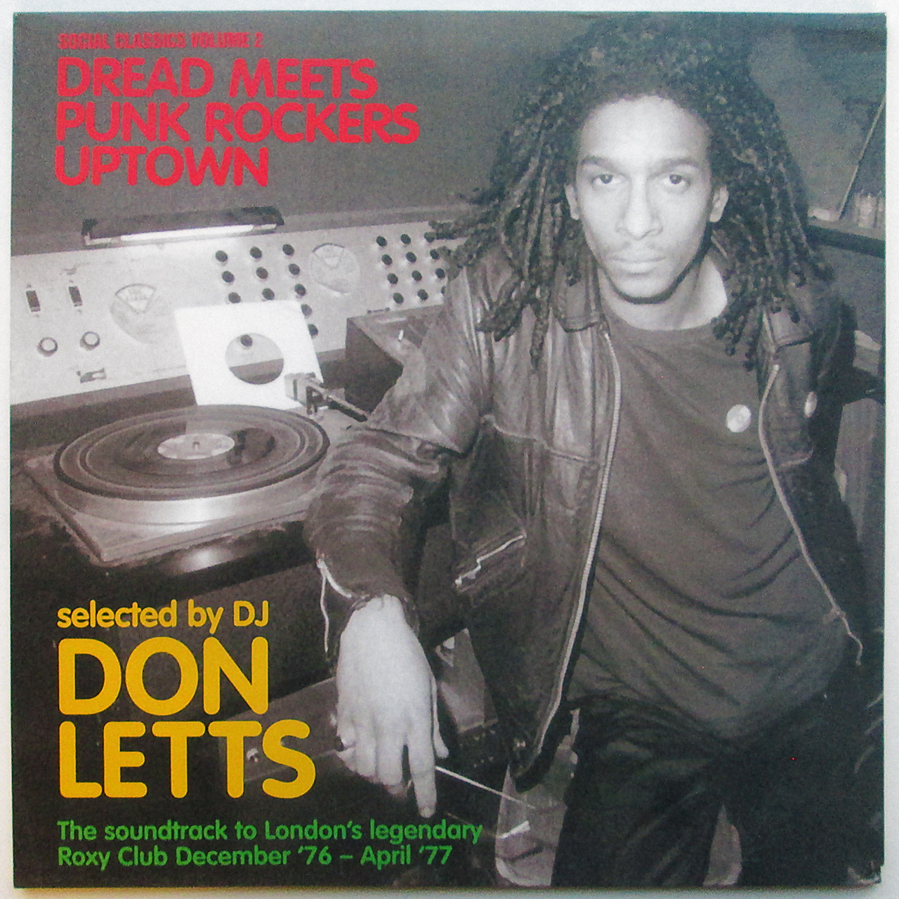 DON LETTS / Dread Meets Punk Rockers 〜LP DON LETTS / Dread Meets Punk Rockers ~ LP