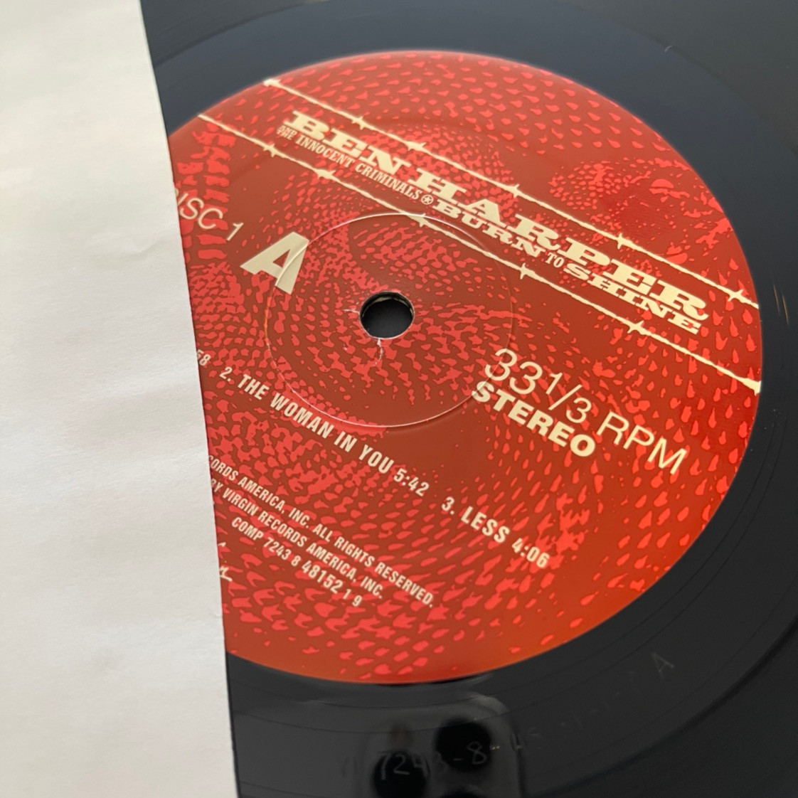 Ben Harper & The Innocent Criminals - Burn To Shine - The Record