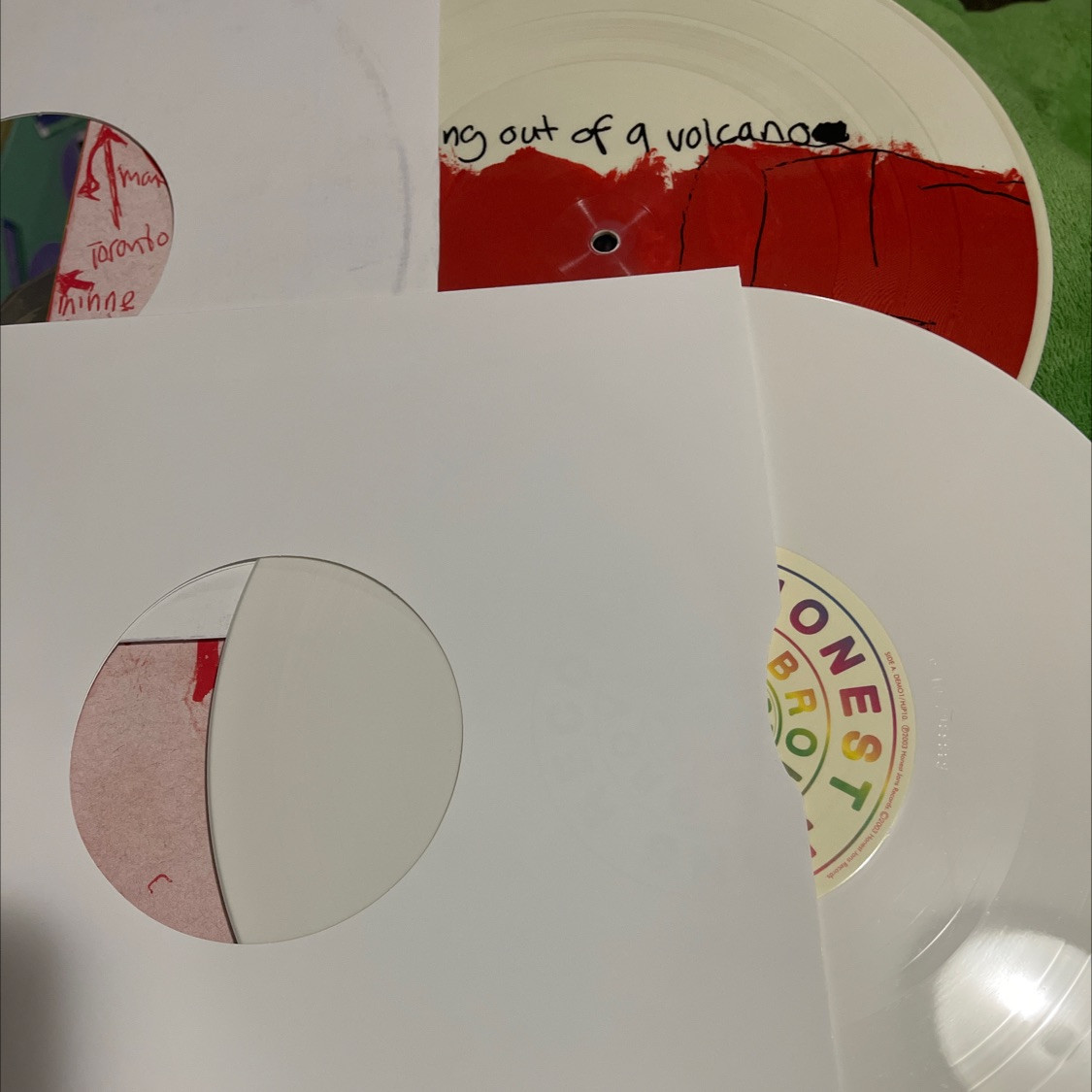 Damon Albarn - Democrazy (2003 NM White 10” Vinyl Die Cut Cover