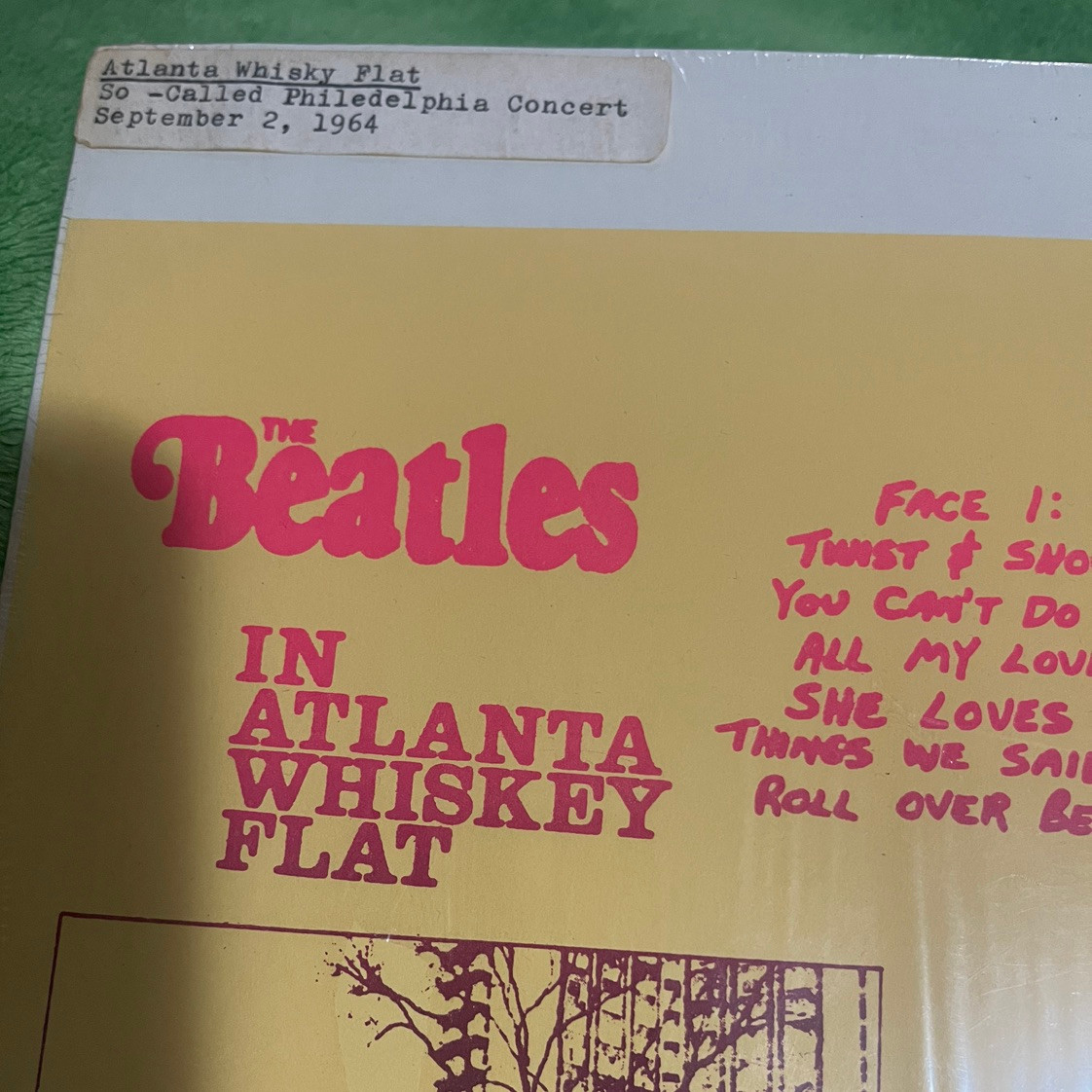 THE BEATLES IN CONCERT AT WHISKYFLAT 【公式通販】