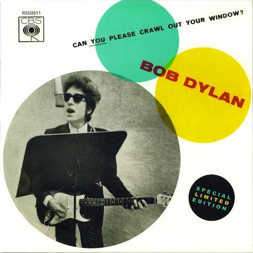 Bob Dylan Can You Please Crawl Out Your Window? (2011 7” Boxset