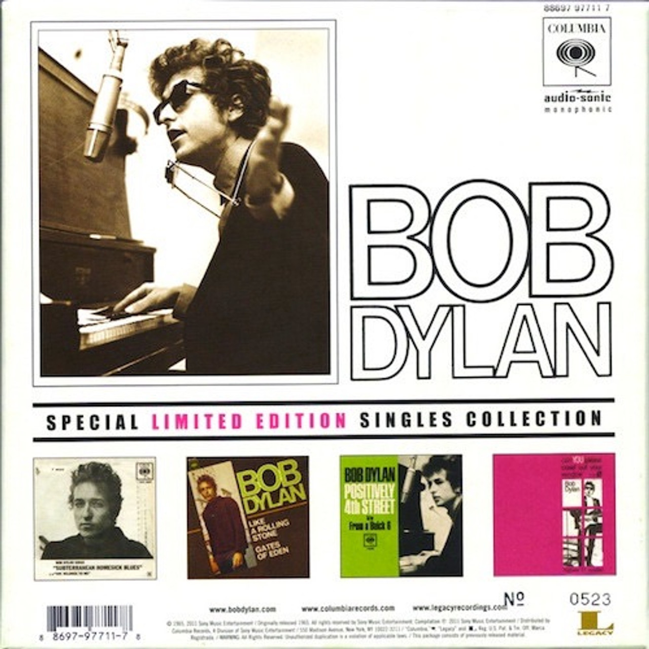 Bob Dylan Can You Please Crawl Out Your Window? (2011 7” Boxset
