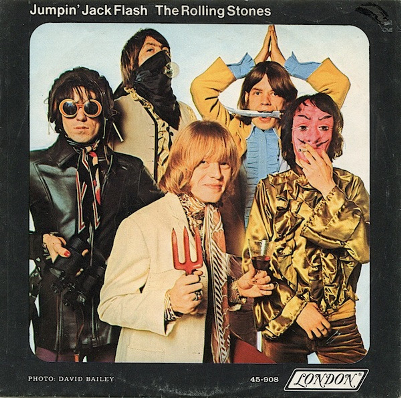 The Rolling Stones – Jumpin' Jack Flash 2 track 7 inch