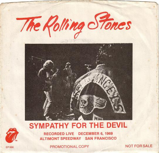 The Rolling Stones – Satisfaction / Sympathy For The Devil 2 track