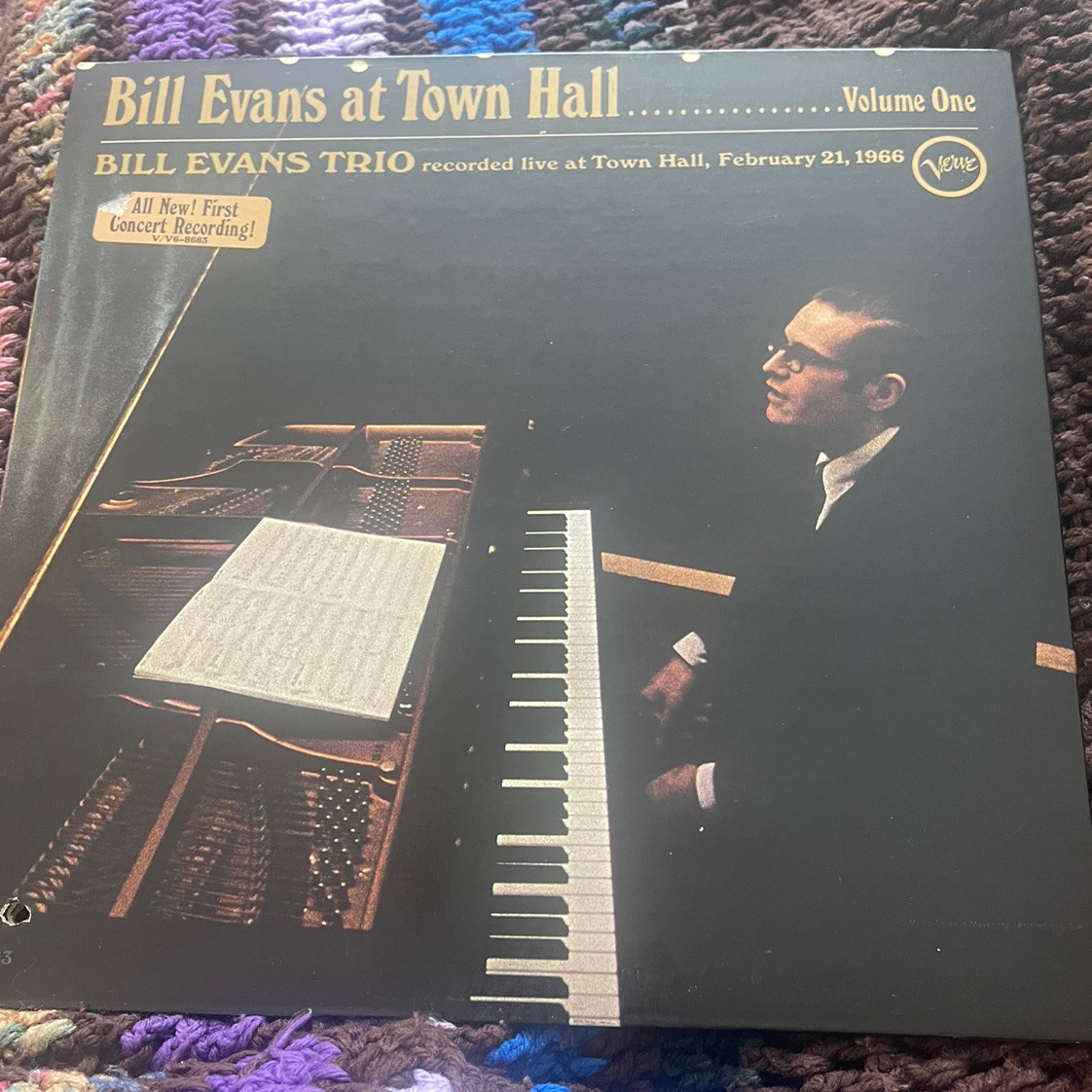 The Bill Evans Trio - Bill Evans At Town Hall (Volume One) (1966