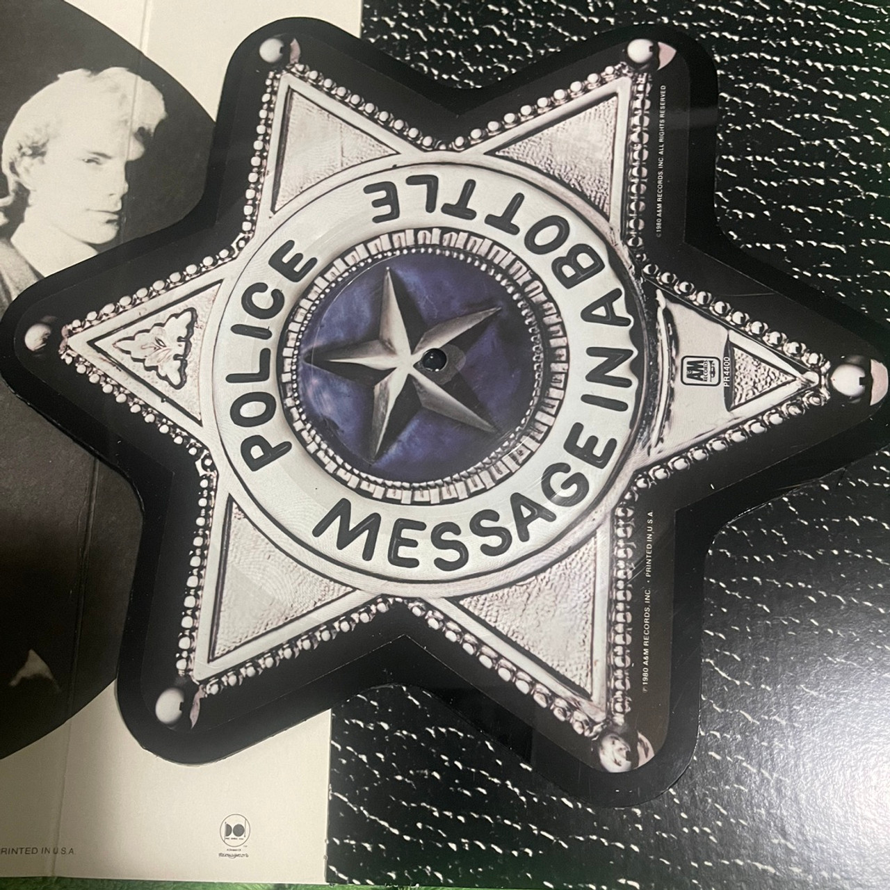 最新人気 In Message - Police The A Picture Shaped Star (1980 Bottle 邦楽