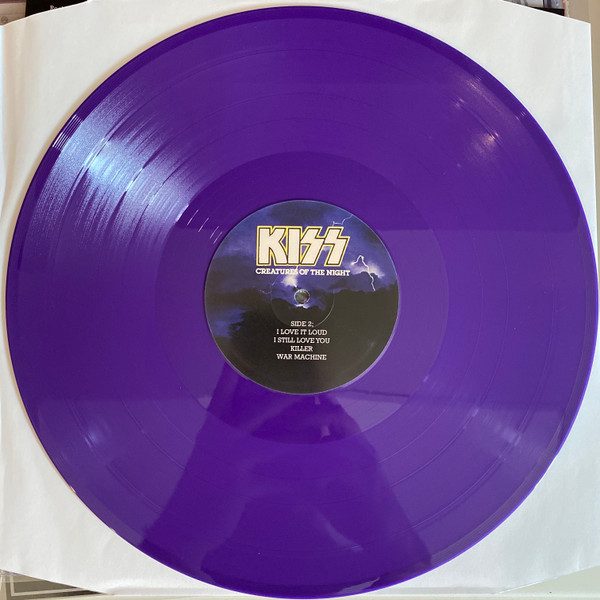 Kiss – Creatures Of The Night LP used limited edition reissue