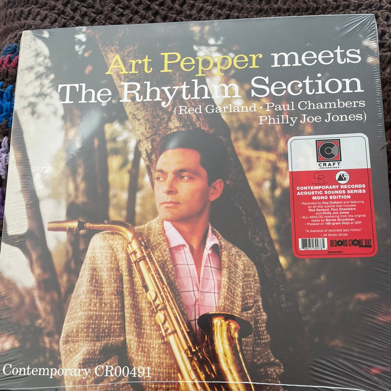 米国盤】ART PEPPER 深緑ラベル 名盤 MEETS THE RHYTHM SECTION アート 