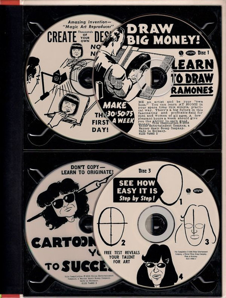 Ramones – Weird Tales Of The Ramones (3 CDs + 1 DVD used Europe