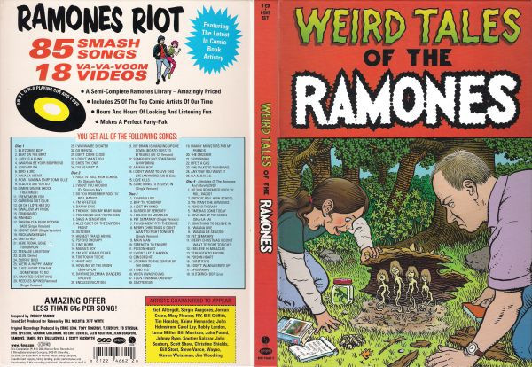 Ramones – Weird Tales Of The Ramones (3 CDs + 1 DVD used Europe