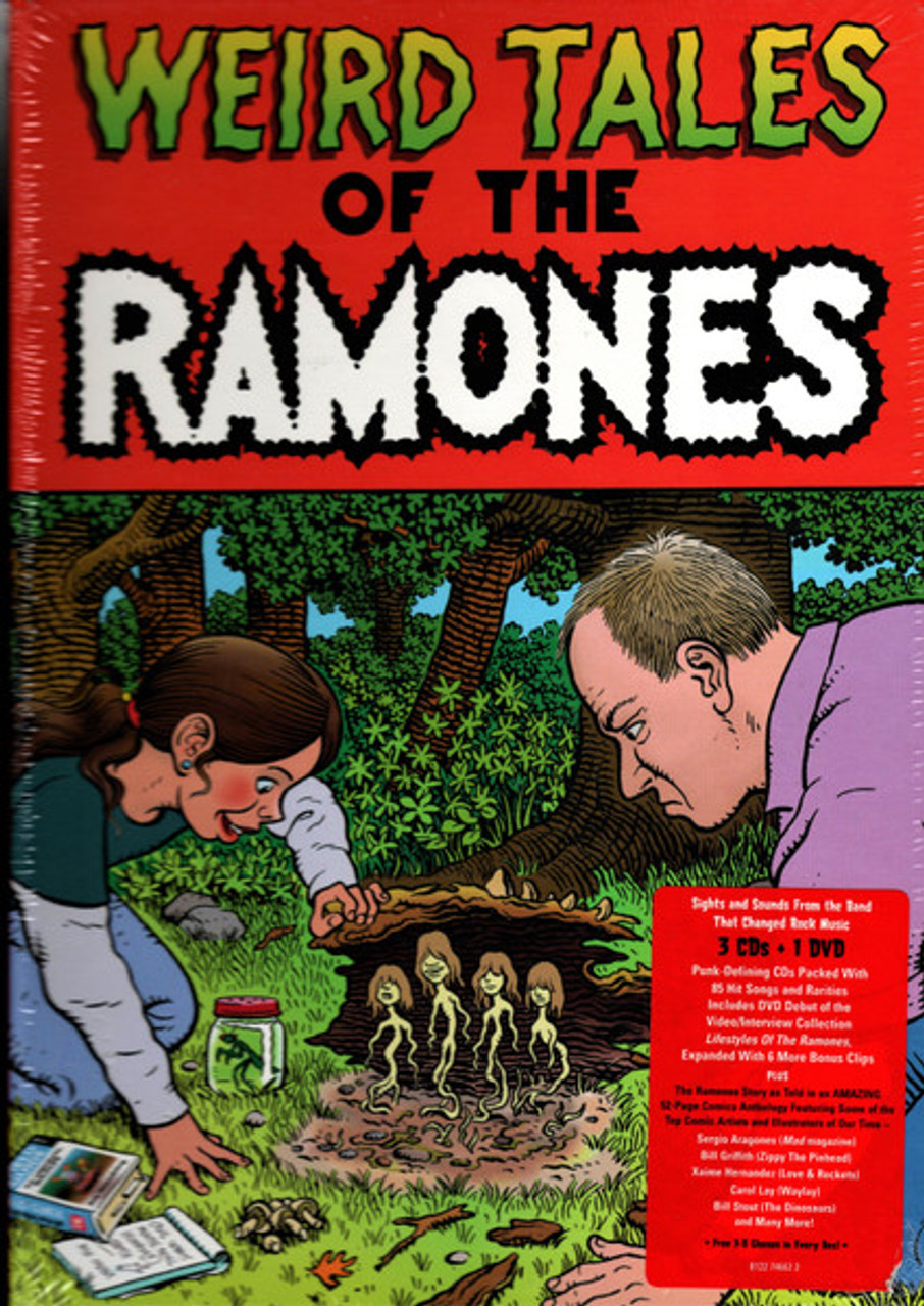 Ramones – Weird Tales Of The Ramones (3 CDs + 1 DVD used Europe