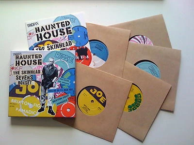 洋楽 HAUNTEDHOUSE THE SKINHEAD SEVENS BOXSET Various Artists – Haunted House - The Skinhead Sevens Boxset (8 x