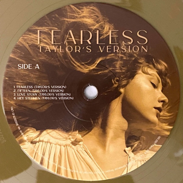 Taylor Swift - Fearless (Taylor's Version on Gold Vinyl) - The