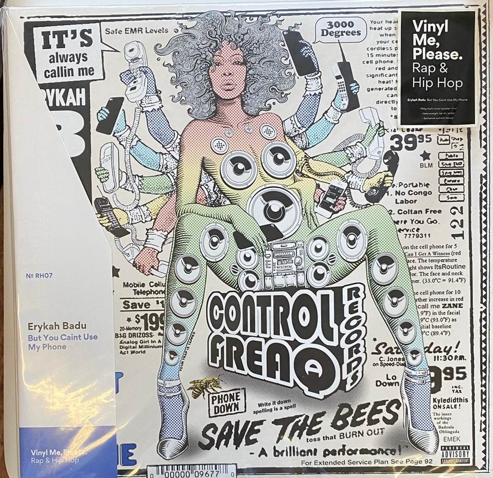 Erykah Badu - But You Caint Use My Phone ((VMP) multicolour