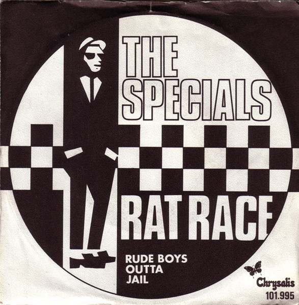 THE SPECIALS RAT RACES　7㌅レコード The Specials – Rat Race (2 track 7 inch single used Netherlands VG