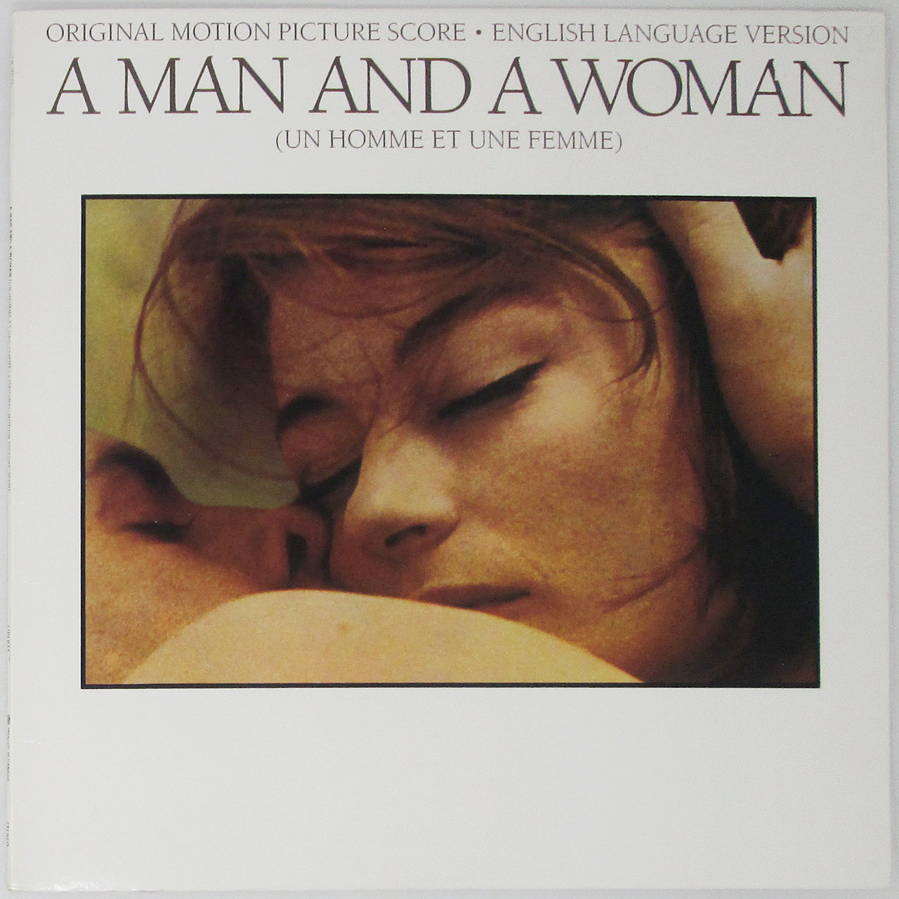 Francis Lai A Man and a Woman Un Homme Et Une Femme (2 LP lot!)