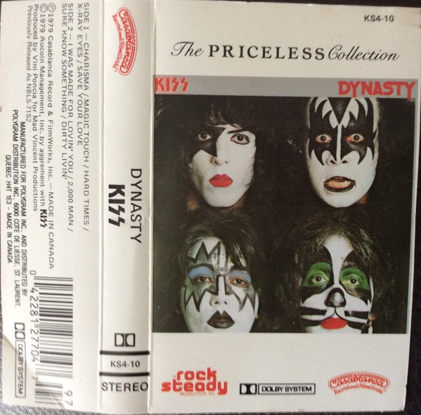 Kiss - Dynasty ( Cassette VG+) - The Record Centre